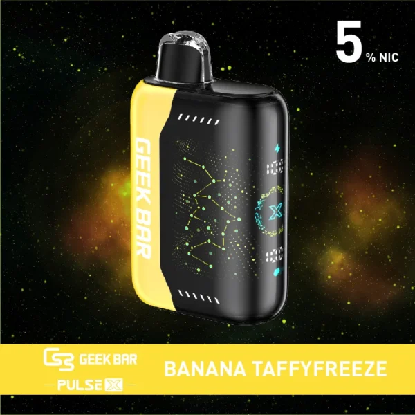 Banana Taffy Freeze Geek Bar Pulse X (Standard Version)