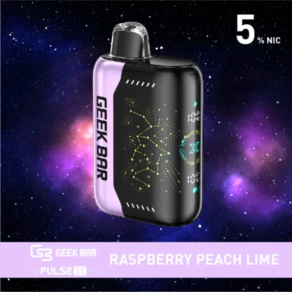 Raspberry Peach Lime Geek Bar Pulse X (Standard Version)