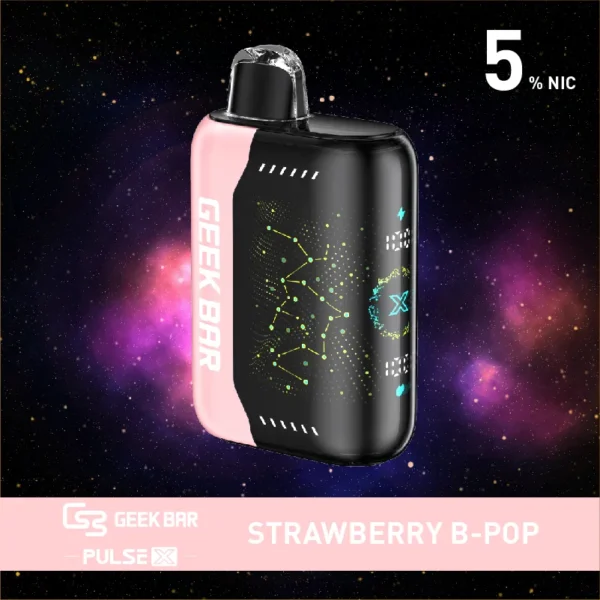 Strawberry B-Pop Geek Bar Pulse X (Standard Version)